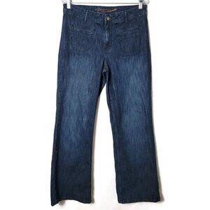 Maurice Sasson Stretchy Dark Wash Bootcut Flare Jeans Size 10